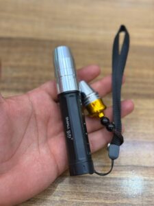 چراغ قوه UV اسمال سان مدل ZY-111